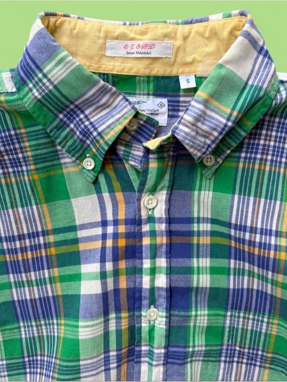 GANT vintage Madras button down